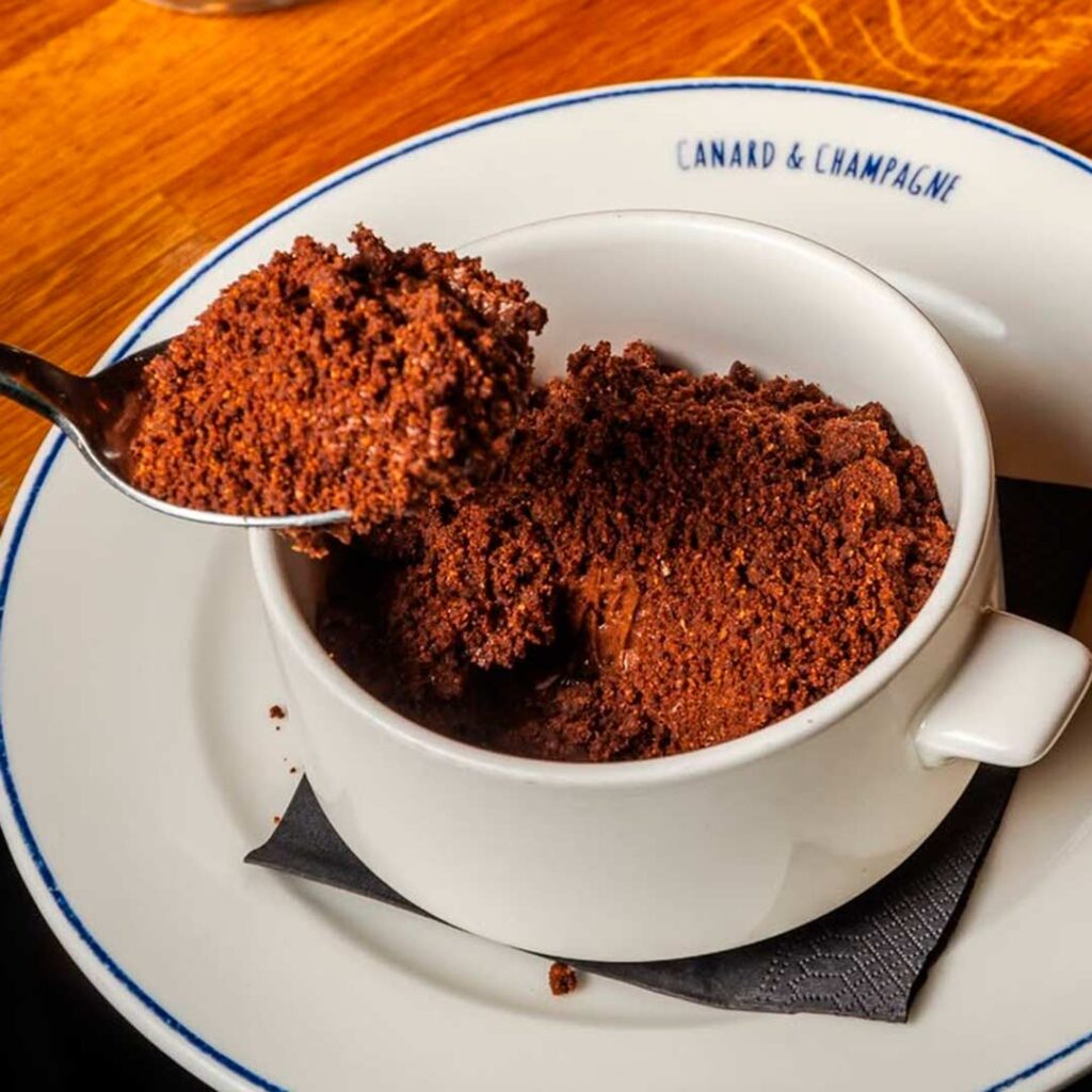 Mousse au chocolat façon bocuse