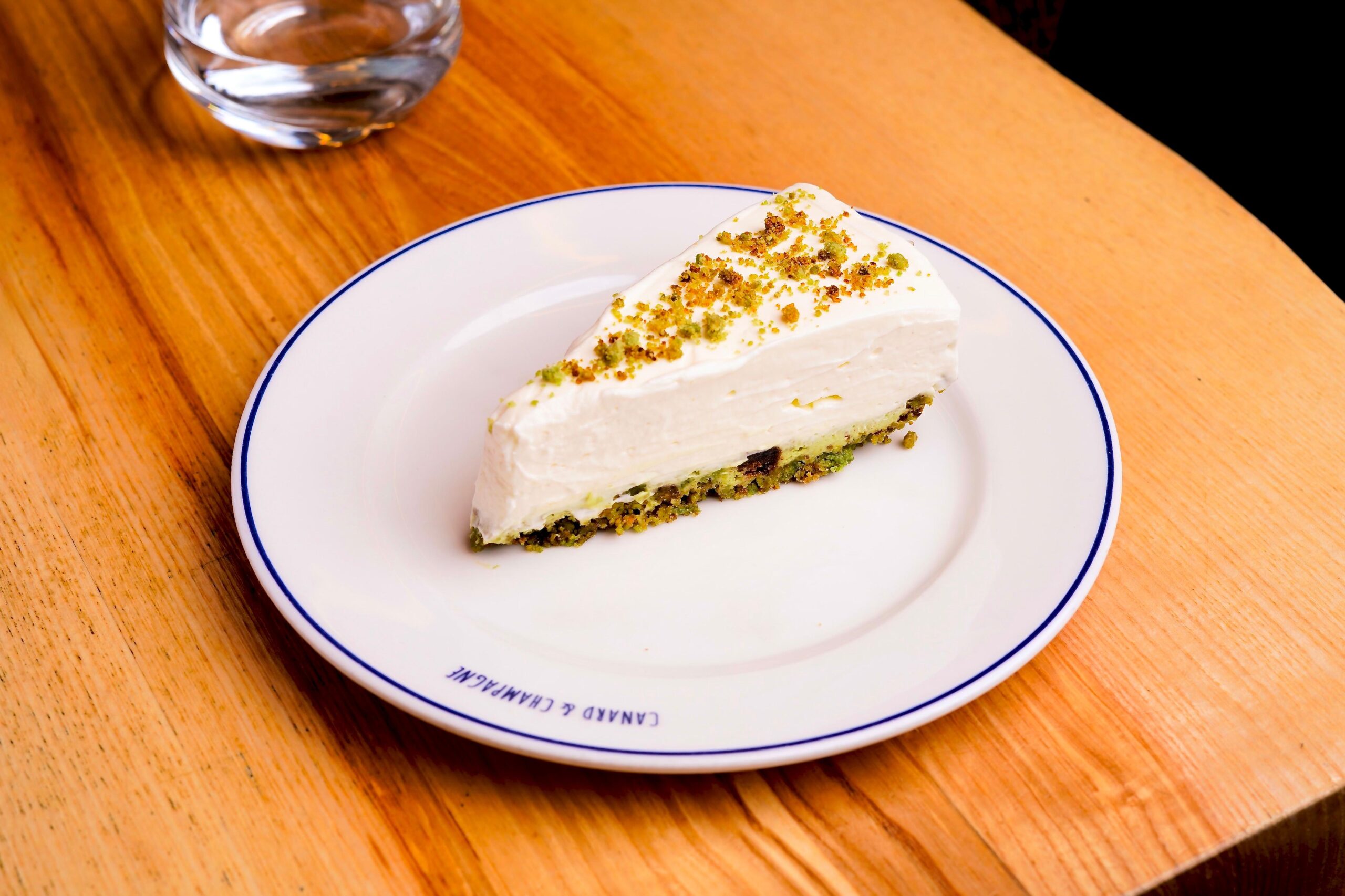 Cheesecake à la pistache